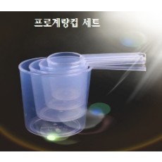 프로계량컵 반투명 낚시용컵